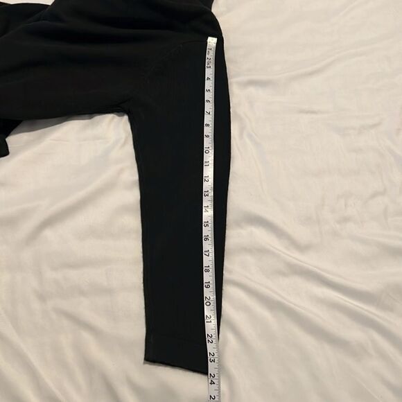 Sarah Bentley size large black knit cardigan with attached matching shell EUC - Picture 11 of 11